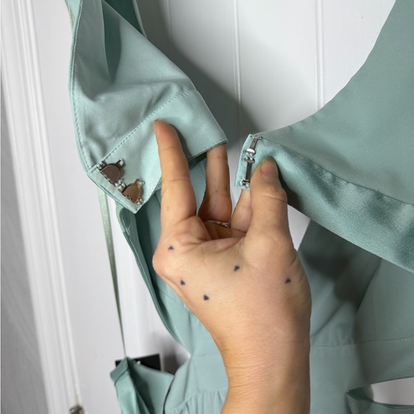 BCBGMaxAzria Julianne Dress, light blue, size 12 - Picture 12 of 14